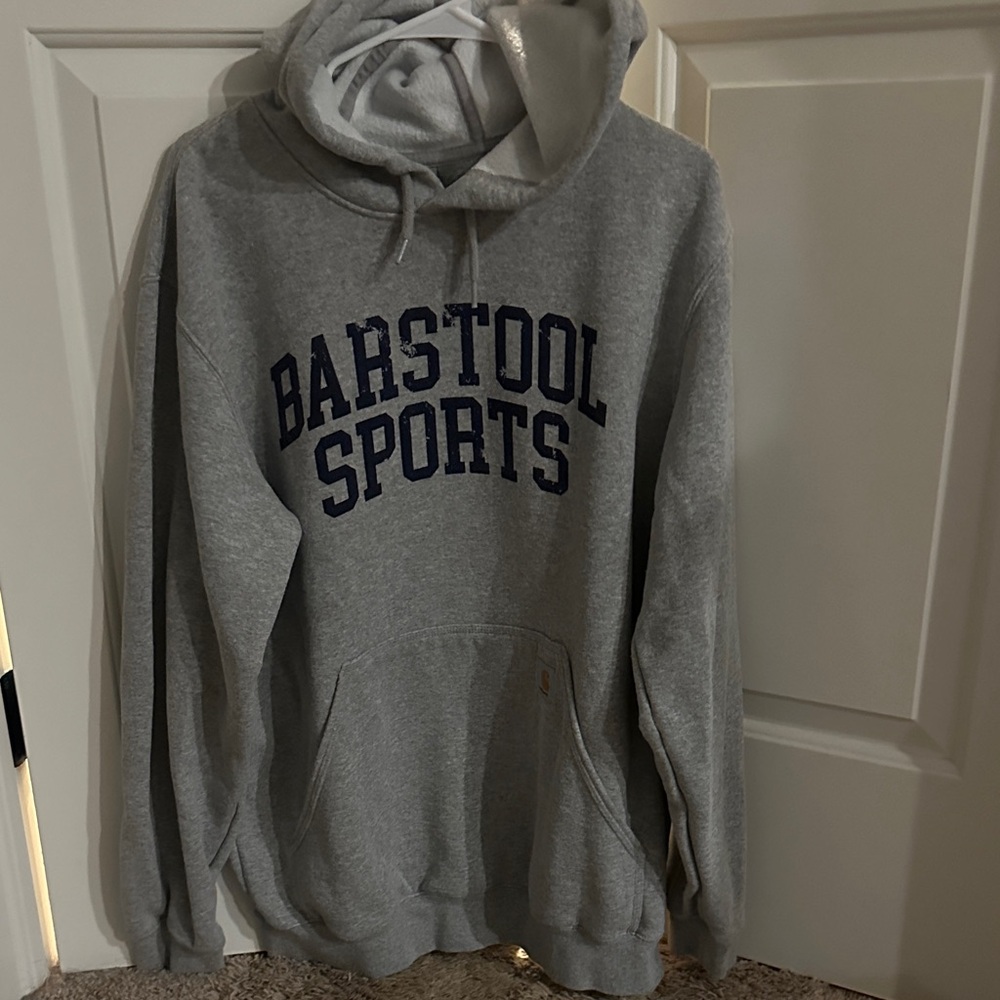Barstool Sports Gray Hoodie